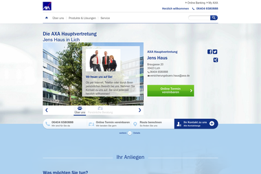 axa-betreuer.de/Versicherungsbuero_Haus - Marketing Manager Lich