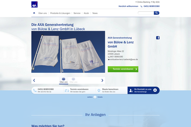 axa-betreuer.de/vonbuelow-lenz-luebeck - Versicherungsmakler Lübeck