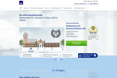 axa-betreuer.de/weidemann - Versicherungsmakler Wetzlar
