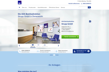 axa-betreuer.de/werner_strupp - Finanzdienstleister Donauwörth