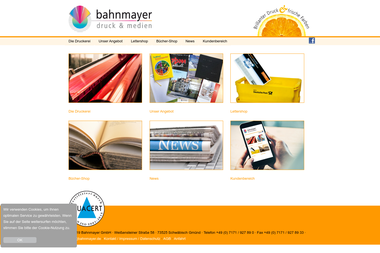 bahnmayer.de - Druckerei Schwäbisch Gmünd