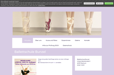 ballett-bochum.de - Yoga Studio Bochum