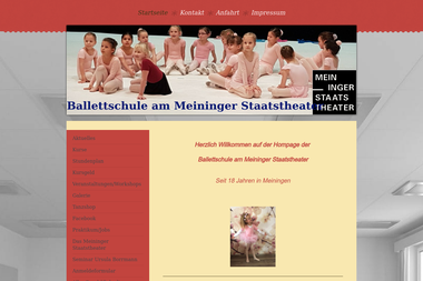 ballett-schule-meiningen.de - Tanzschule Meiningen