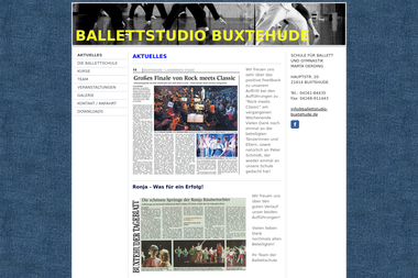 ballettstudio-buxtehude.de - Schule für Erwachsene Buxtehude