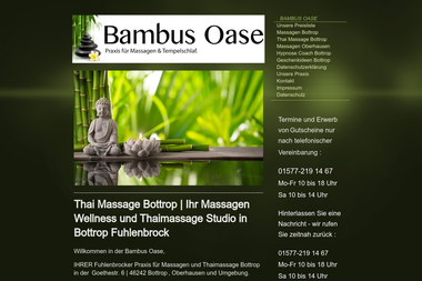 bambus-oase.de - Masseur Bottrop