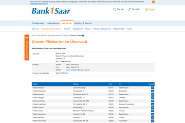bank1saar.de/wir-fuer-sie/filialen-ansprechpartner/filialen/uebersicht-filialen.html - Finanzdienstleister Homburg