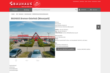 bauhaus.info/fachcentren/fachcentrum-bremen-osterholz(weserpark)/fc/863 - Malerbedarf Bremen