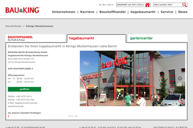 bauking.de/standorte/hagebaumarkt-koenigs-wusterhausen - Bauholz Königs Wusterhausen