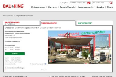 bauking.de/standorte/hagebaumarkt-siegen-weidenau - Elektronikgeschäft Siegen