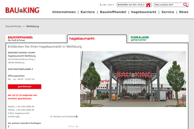 bauking.de/standorte/hagebaumarkt-wolfsburg - Bauholz Wolfsburg