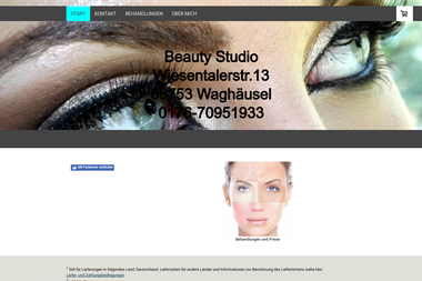 beauty-studio-waghaeusel.de - Kosmetikerin Waghäusel