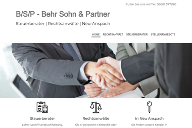 behr-sohn-partner.com - Steuerberater Neu-Anspach