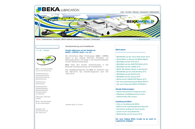 beka-lube.de - Förderbänder Hersteller Pegnitz
