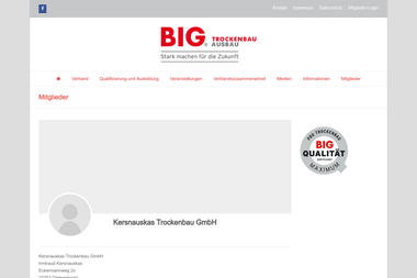 big-trockenbau.de/user/kersnauskas - Trockenbau Delmenhorst