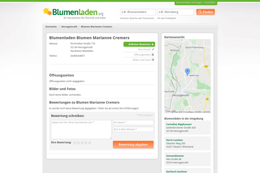 blumenladen.org/herzogenrath/blumen-marianne-cremers-5773059.html - Blumengeschäft Herzogenrath