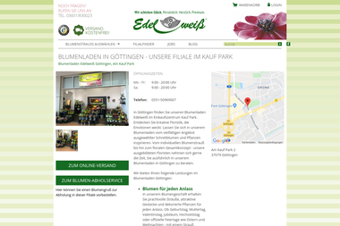 blumenversand-edelweiss.de/filialen/edelweiss-goettingen-am-kaufmarkt - Blumengeschäft Göttingen