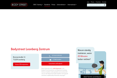 bodystreet.com/de/standorte/deutschland/stuttgart/bodystreet-leonberg-zentrum - Personal Trainer Leonberg