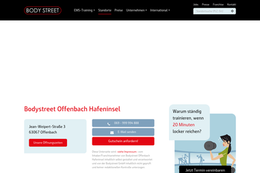 bodystreet.com/offenbach-hafeninsel - Personal Trainer Offenbach Am Main