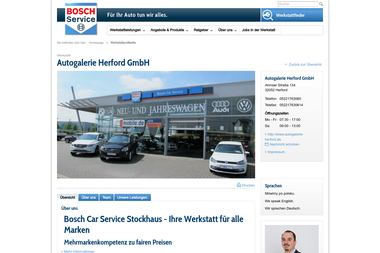 boschcarservice.com/de/de/werkstatt/AutoGalerie-Herford - Autowerkstatt Herford