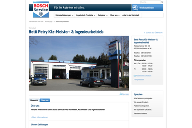 boschcarservice.com/de/de/werkstatt/Bosch-Service-Petry - Autowerkstatt Hochheim Am Main