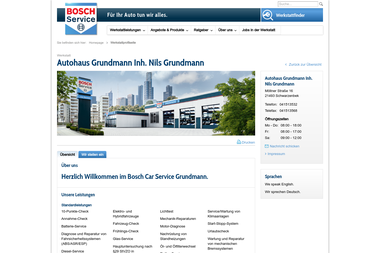 boschcarservice.com/de/de/werkstatt/Grundmann-Schwarzenbek - Druckerei Schwarzenbek