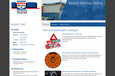 bosch-service-zeibig.de - Autowerkstatt Bergen
