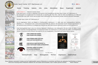 bsc-karate.de/home.html - Selbstverteidigung Oberhausen