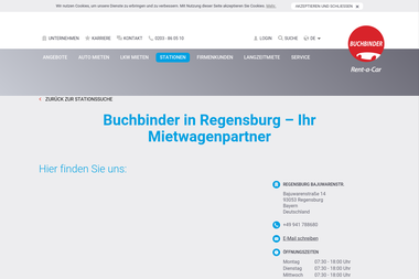 buchbinder.de/de/stationen/autovermietung-regensburg/mietwagen-regensburg-sued.html - Autoverleih Regensburg