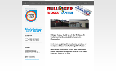 bullinger-haustechnik.de - Klimaanlagenbauer Heidenheim An Der Brenz