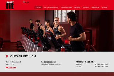 clever-fit.com/fitness-studios/clever-fit-lich - Personal Trainer Lich