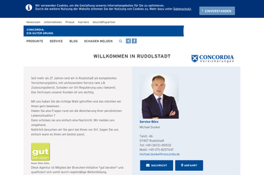 concordia.de/michael-dunkel/start - Versicherungsmakler Rudolstadt