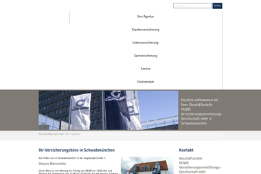 continentale.de/web/info-huwe/-/unser-buro - Versicherungsmakler Schwabmünchen