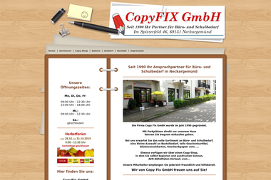 copyfix-gmbh.de - Druckerei Neckargemünd