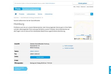 debeka.de/gs/homburg - Versicherungsmakler Homburg