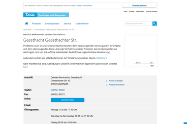 debeka.de/svb/geesthacht/index.html - Versicherungsmakler Geesthacht