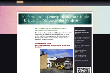 dialyse-heide.de - Dermatologie Heide