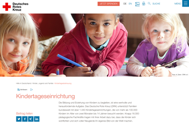 drk.de/hilfe-in-deutschland/kinder-jugend-und-familie/kindertagesbetreuung - Kochschule Blomberg