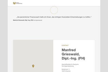 dvag.de/manfred.grieswald - Finanzdienstleister Parchim
