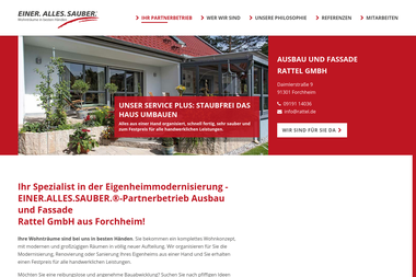 einer-alles-sauber.de/ausbau-und-fassade-rattel-gmbh-forchheim/partnerbetrieb - Renovierung Forchheim