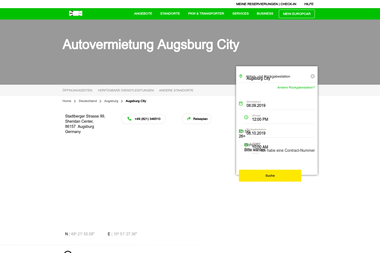 europcar.de/standorte/deutschland/augsburg/augsburg-city - Autoverleih Augsburg