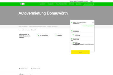 europcar.de/standorte/deutschland/donauwoerth/donauwoerth-neu - Autoverleih Donauwörth