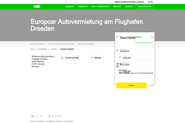 europcar.de/standorte/deutschland/dresden/dresden-flughafen - Autoverleih Dresden