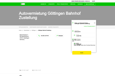 europcar.de/standorte/deutschland/goettingen/goettingen-bahnhof-zustellung - Autoverleih Göttingen