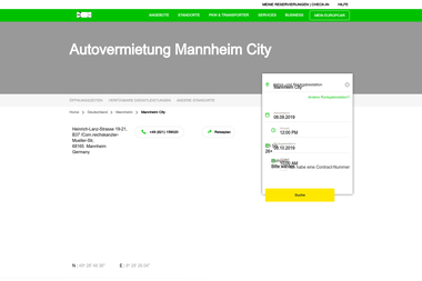 europcar.de/standorte/deutschland/mannheim/mannheim-city - Autoverleih Mannheim