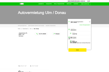 europcar.de/standorte/deutschland/ulm/ulm-donau - Autoverleih Ulm