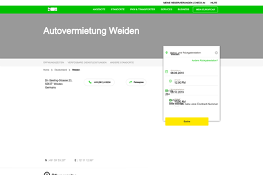 europcar.de/standorte/deutschland/weiden/weiden - Autoverleih Weiden In Der Oberpfalz