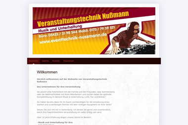 eventtechnik-nussmann.de - Catering Services Versmold