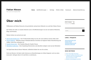 fabian-niesen.de - Online Marketing Manager Remagen