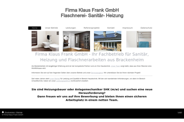 frank-hsf.de - Wasserinstallateur Brackenheim