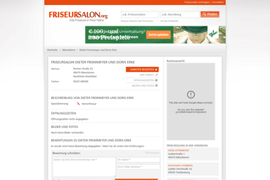 friseursalon.org/ibbenb%C3%BCren/dieter-frommeyer-und-doris-erke-4089320.html - Friseur Ibbenbüren